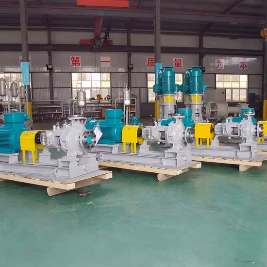 API 610 Series Bb5 (FHB) Multistage High-Temperature High-Pressure Centrifugal Pump for Oil and Gas Chemical Industry