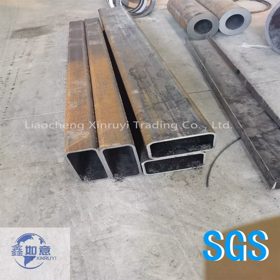  Квадратная прямоугольная сварная труба из углеродистой стали ERW SSAW LSAW ASTM A53/API 5L Gr.  Б Щ40 Щ80